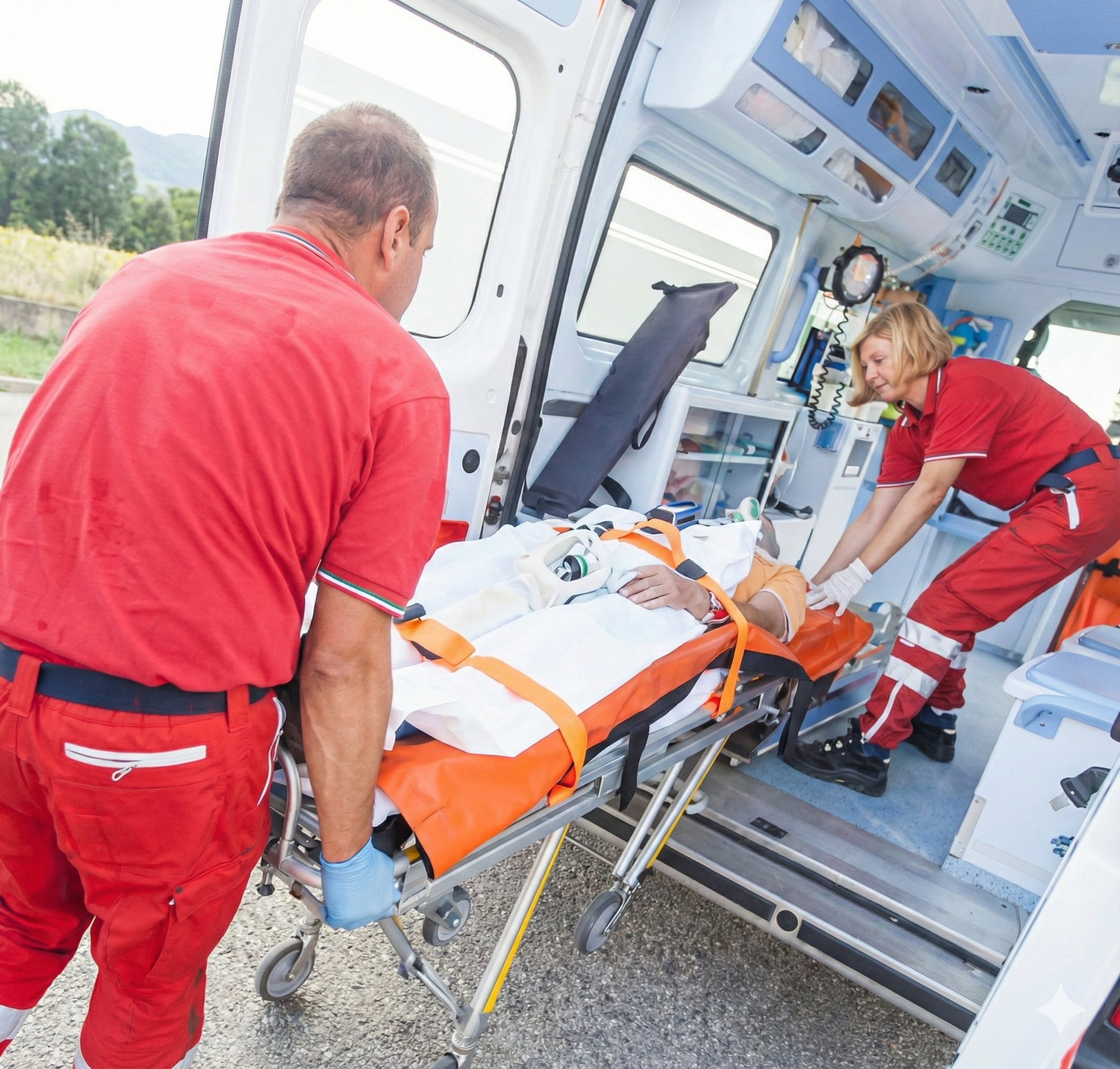 Ambulances emergency care